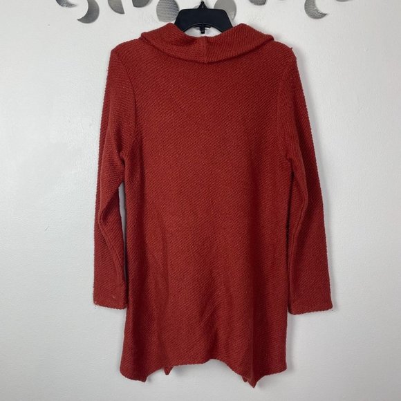 Soft Surroundings Woman's Sz S Burnt Orange Breakwater Pullover Sweater - Picture 9 of 9